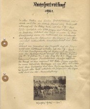 Chronicle (Diary) for a Hitler Jurgend Signals Unit image 7