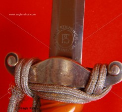 RARE Maker Army Officers Dagger Paul Seilheimer, Solingen image 4