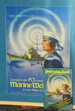 Cited and Illustrated KM Marine signallers HJ Poster from the Philip Baker Books image 5