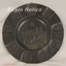 Pewter Commemorative Plate “Nurnberg Rally” image 1