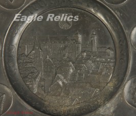 Pewter Commemorative Plate “Nurnberg Rally” image 2