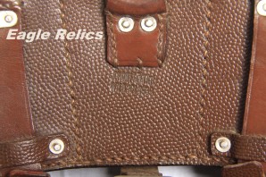 A Superb Matched Pair of Brown Ammunition Pouches image 5