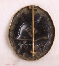 Verwundetenabzeichen 1939 in Schwarz – Wound badge 1939 in Black. L/53 HYMMEN image 3