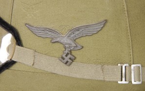 Green Coloured 1st Pattern Luftwaffe “Afrika” Tropenhelm image 3