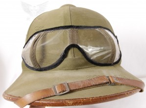 Green Coloured 1st Pattern Luftwaffe “Afrika” Tropenhelm image 8