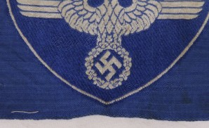Reichspost Insignia -Super Rare “Postal” Sports Vest Insignia image 2
