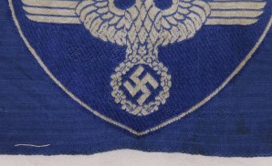 Reichspost Insignia -Super Rare “Postal” Sports Vest Insignia image 2