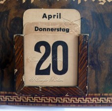 Nationalsozialistische Kreigsopferversorgung -National Socialist War Victims Care – Wooden Calendar image 3