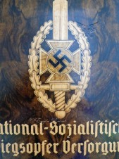 Nationalsozialistische Kreigsopferversorgung -National Socialist War Victims Care – Wooden Calendar image 2