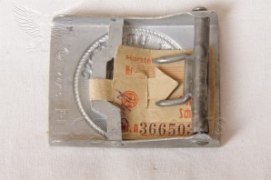 HJ Koppelschloß – HJ Buckle with RZM tag image 2