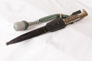 K98s Parade Bayonet with Stag Horn Grips image 1