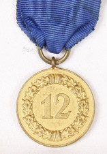 Dienstauszeichnung der Wehrmacht 3.Klasse, 12 Jahre – Long Service Medal 3rd Class, 12 Years. image 2