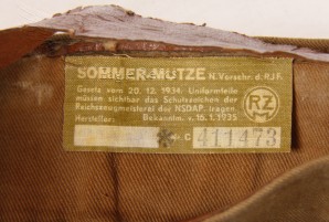 Hitlerjugend Sommer-Mütze – HJ Summer Cap image 6