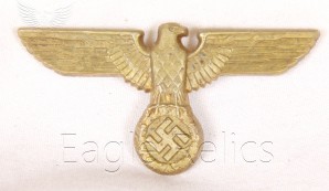 NSDAP Schirmmützenkokarde und Mützen Abzeichen für Politische Leiter – NSDAP Political Leaders Eagle & Cockade image 2
