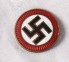 Extremely Rare “Austrian” NSDAP Parteiabzeichen Party Sympathizers Badge image 1
