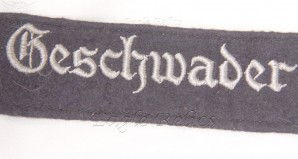 Luftwaffe Ärmelband “Geschwader Hindenburg” *Price Drop* image 3