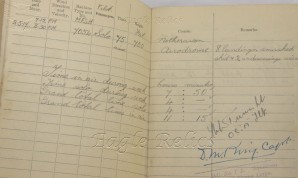 RFC Pilots Flying Log Book + Technical Notes Book RFC image 4