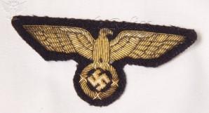 KM Hoheitsabzeichen – Officers Wire Cap Eagle image 1