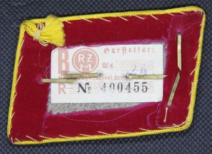 Reich Level Abschnittsleiter Kragenspiegel  Matched *MINT* Un-issued Pair image 3