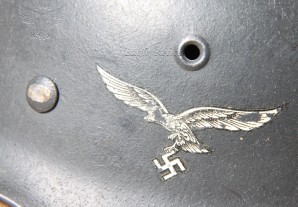Luftwaffe Single Decal Stahlhelm M40 image 3