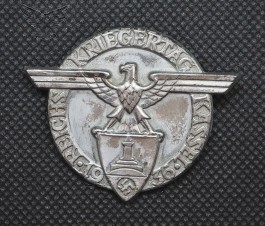 1936 Reichskriegertag Kassel badge; image 1