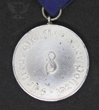 Polizei-Dienstauszeichnung 3. Stufe für 8 Jahre-Police service award 3rd level for 8 years image 2
