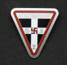 Fraunenschaft Mitgliedabzeichen-  First Pattern Gau Level Badge image 1