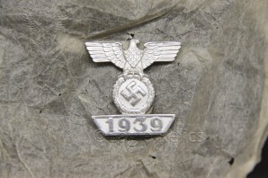 Spange zum Eisernen Kreuz 2. Klasse -Wiederholungsspangen 1939 EK2 Spange – *Stone Mint* image 4