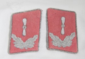 Luftwaffe Ingenieurkorps “Oberingenieur” Kragenspiegel –  Luftwaffe Engineers corps pair of collar Tabs image 1