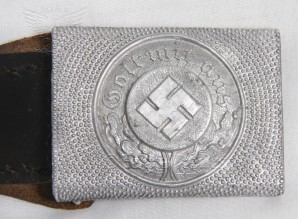 Polizei. Koppelschloß –  NCO’s Police Belt Buckle – *RARE* image 2