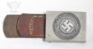 Polizei. Koppelschloß – NCO’s Parade Police Belt Buckle image 1