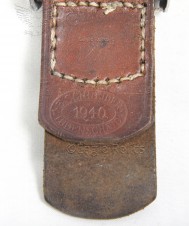 Polizei. Koppelschloß – NCO’s Parade Police Belt Buckle image 3