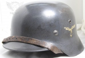 Stahlhelm M35 Luftwaffe DD Parade Helmet – size 59! image 1