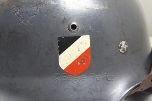 Stahlhelm M35 Luftwaffe DD Parade Helmet – size 59! image 4