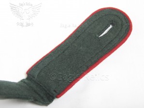 Wehrmacht Heer Schulterklappen Smoke Troops NCO Infantry  Shoulder Strap. image 4