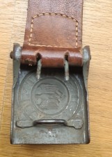 Afrika Korps matching belt and buckle set image 4