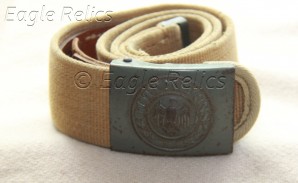 Afrika Korps matching belt and buckle set image 1