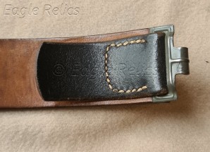 KM gilt buckle with tab and belt image 6