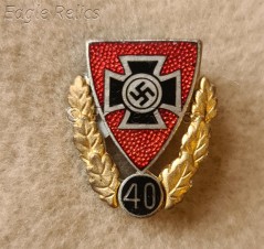 NSKOV 40 year badge for WW1 veterans image 1