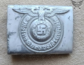 ϟϟ EM/NCO 1938 Aluminium Buckle 822/38 image 1