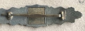 FLL Maker marked bronze Close Combat Clasp – fine condition image 2