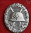 stunning maker marked boxed silver wound badge image 2
