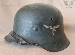 M42 Single Decal Luftwaffe Helmet image 1
