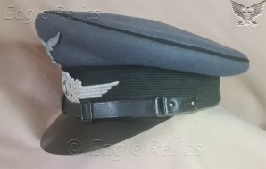 Extremely rare Luftwaffe construction NCO visor cap image 4