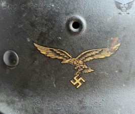 M40 Single Decal Luftwaffe Combat Helmet image 2