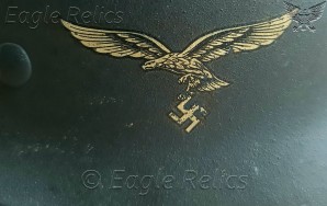M40 Single Decal Luftwaffe Combat helmet image 2