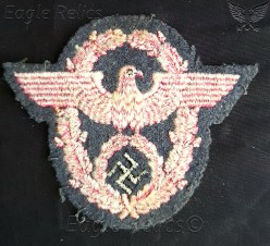 Enlisted Feuerschutzpolizei/Fire Protection Police sleeve eagle image 2