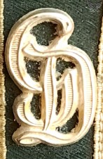 Panzer NCO GrossDeutchland tailored slip-on Shoulder board image 2