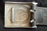 Unit Marked Tabbed Pre-war Aluminium Luftwaffe Buckle image 4