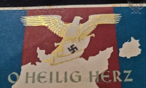 O heilig Herz der Völker, o Vaterland! rare postcard (unwritten) image 2